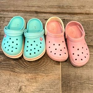 Used girls crocs